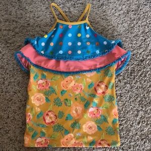 Matilda Jane Seafaring Swim Top NWT Size 12